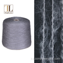 ტოპლაინი chunky mohair ძაფები კონუსზე